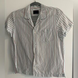 Dockers Linen Blend Button Down